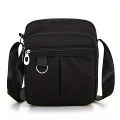 Zipper Square Crossbody Bag Lightweight Messenger Bag