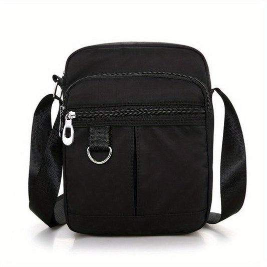 Zipper Square Crossbody Bag Lightweight Messenger Bag