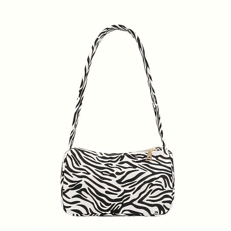 Animal Print PU Leather Shoulder Bag Women's Handbag & Purse