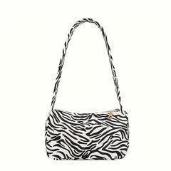 Animal Print PU Leather Shoulder Bag Women's Handbag & Purse