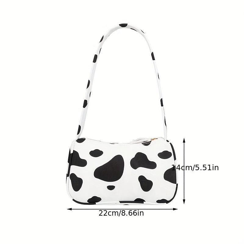 Animal Print PU Leather Shoulder Bag Women's Handbag & Purse