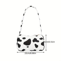 Animal Print PU Leather Shoulder Bag Women's Handbag & Purse