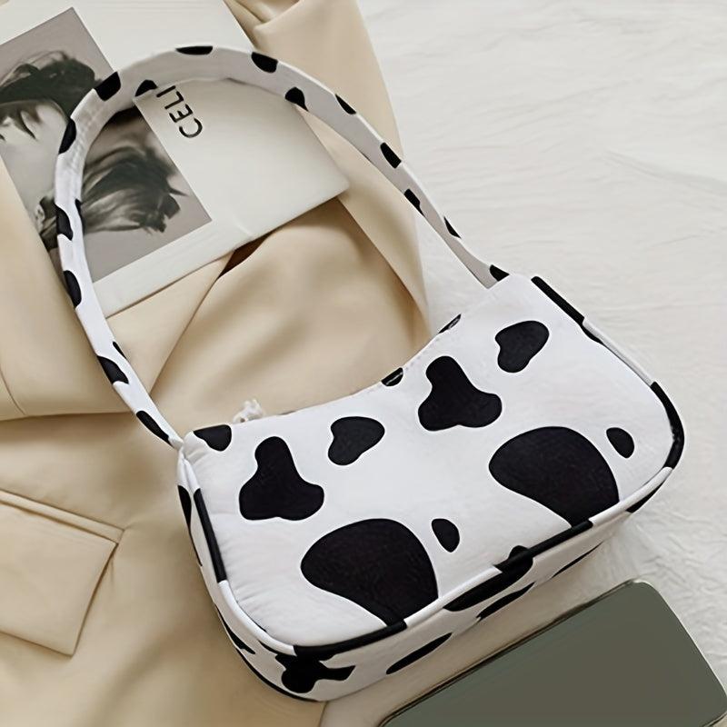 Animal Print PU Leather Shoulder Bag Women's Handbag & Purse