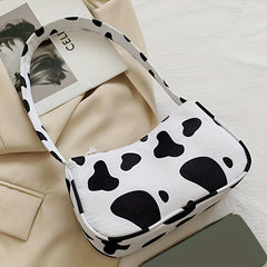 Animal Print PU Leather Shoulder Bag Women's Handbag & Purse