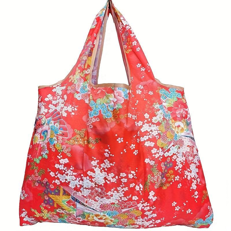 Large Capacity Foldable Reusable Grocery Bag