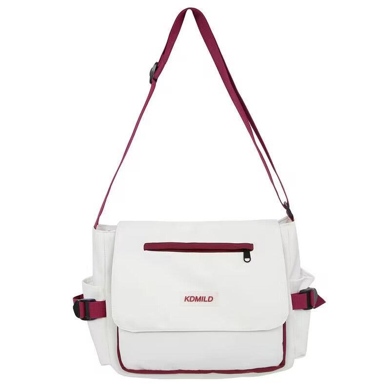 Large Capacity Nylon Messenger Bag for Travel