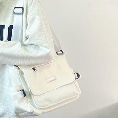Large Capacity Nylon Messenger Bag for Travel