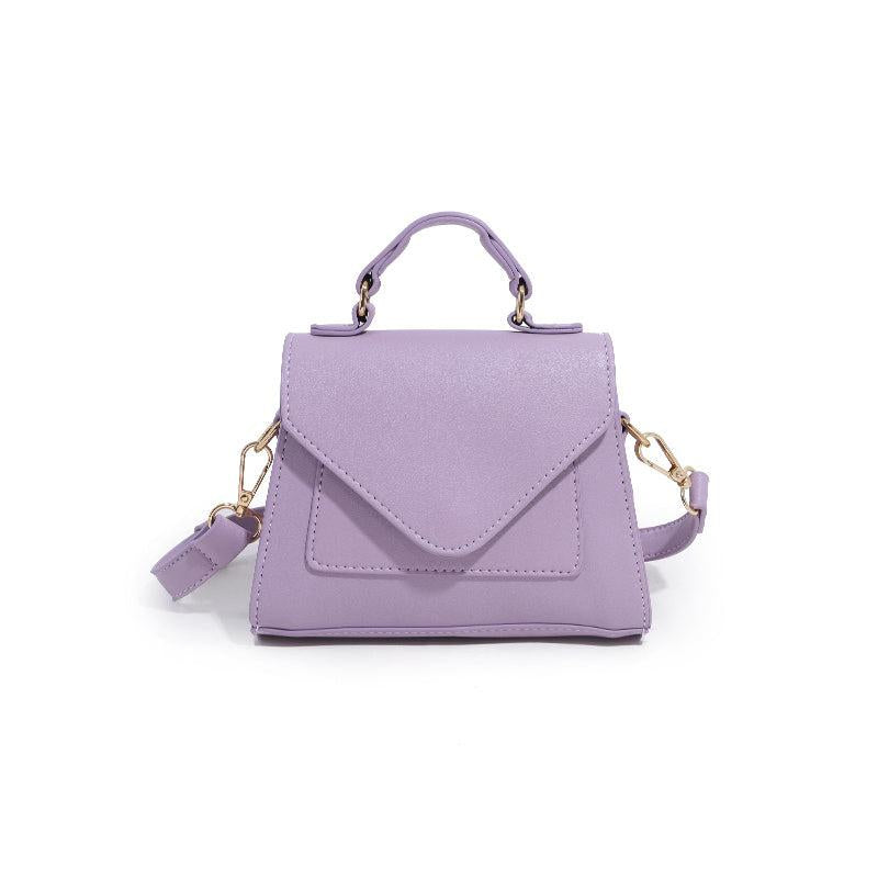 Minimalist Snakeskin Embossed Flap Satchel Bag for Women