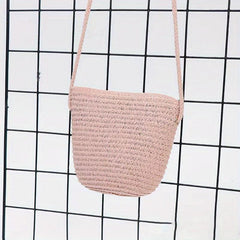 Boho Style Straw Crossbody Bag for Women