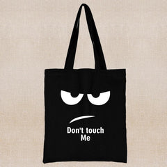 Flower Letter Print Tote Bag Travel Shoulder Bag