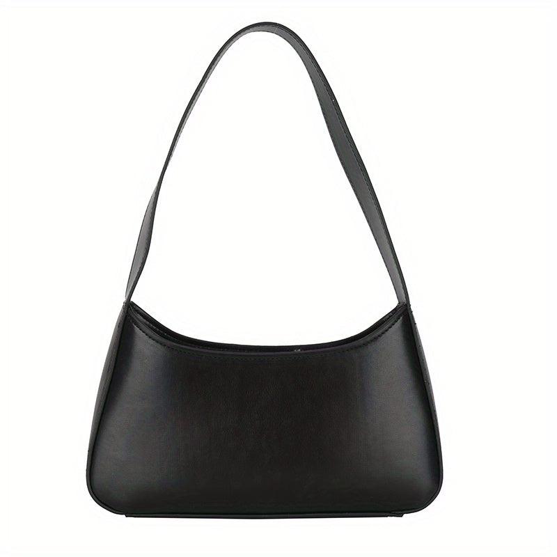 Minimalist Baguette Bag For Women Solid Underarm Bag Shoulder Purse Handbag