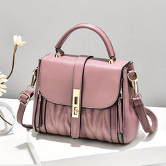 Stitch Detail Crossbody Bag with Removable Strap