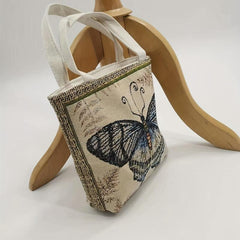 Vintage Butterfly Shoulder Bag Ethnic Handbag
