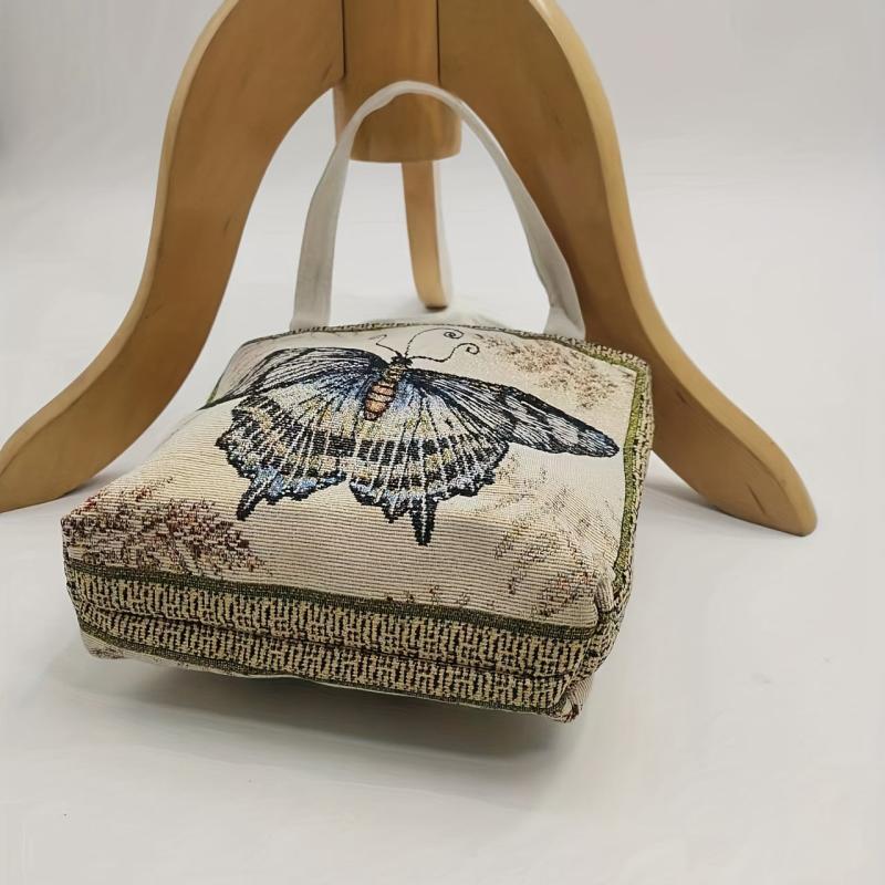 Vintage Butterfly Shoulder Bag Ethnic Handbag