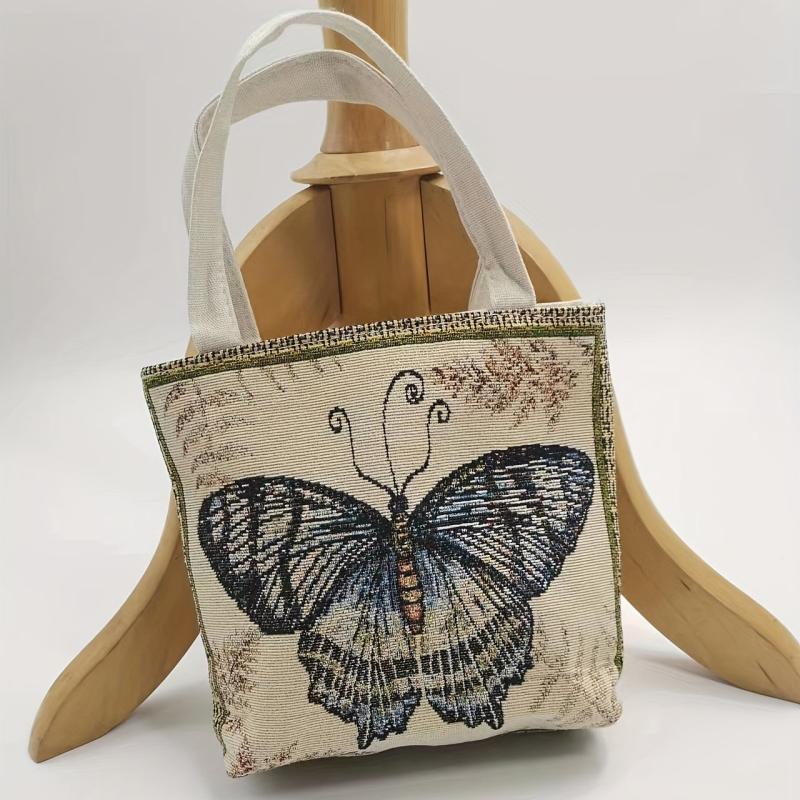 Vintage Butterfly Shoulder Bag Ethnic Handbag