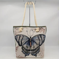Vintage Butterfly Shoulder Bag Ethnic Handbag