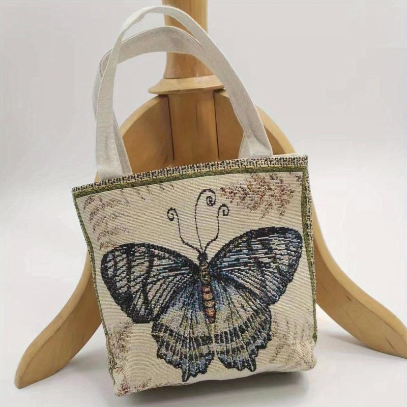 Vintage Butterfly Shoulder Bag Ethnic Handbag