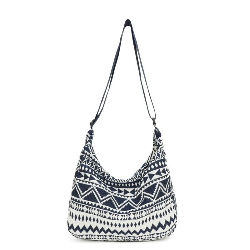 Clorbloc Geometric Pattern Shoulder Bag Ethnic Handbag Vintage Purse