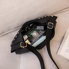 Versatile Half Moon Bag Women's Casual Shoulder Bag & Purse