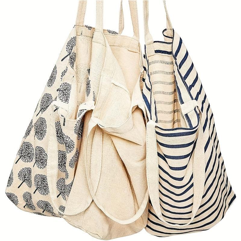 Retro Canvas Handbag Versatile Shoulder Bag