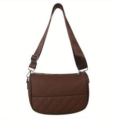 Quilted Crossbody Bag Argyle Shoulder Purse for Women