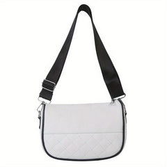 Quilted Crossbody Bag Argyle Shoulder Purse for Women