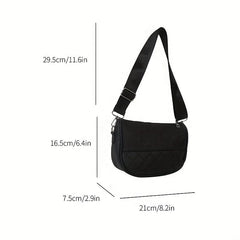 Quilted Crossbody Bag Argyle Shoulder Purse for Women