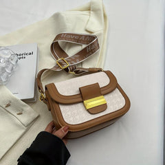 Vintage Crossbody Saddle Bag Retro Flap Shoulder Phone Bag