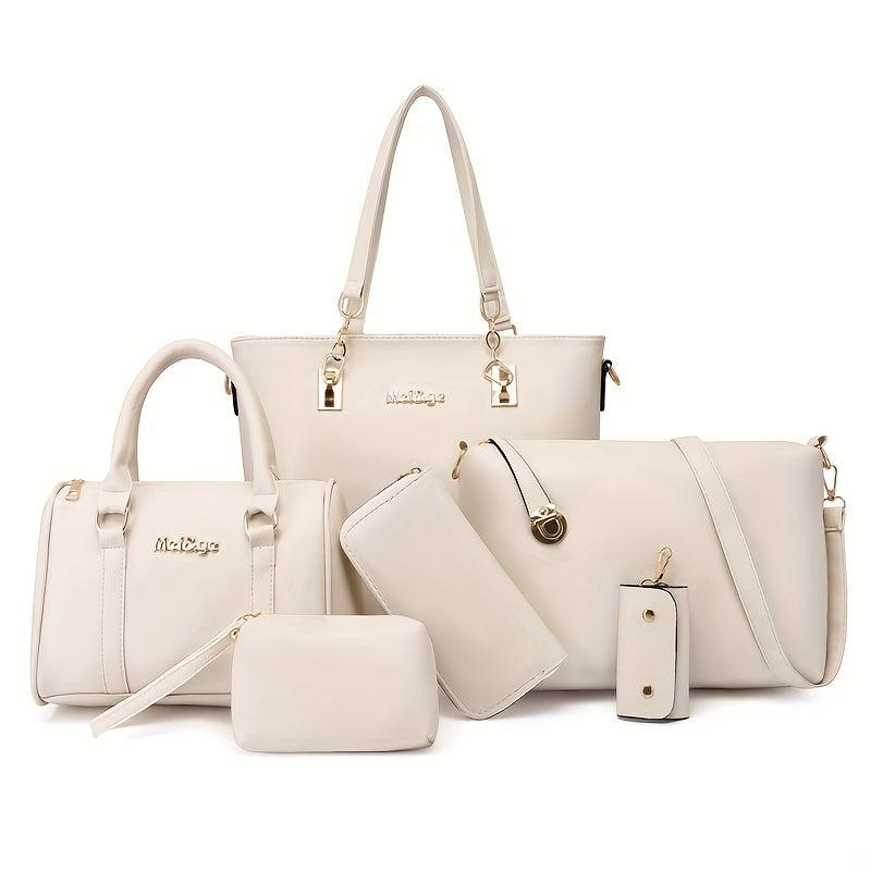 Classic Tote Bag & Satchel Bag & Purses for Work Women