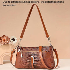 Crocodile Pattern Tote Bag Crossbody Bag Women's Handbag