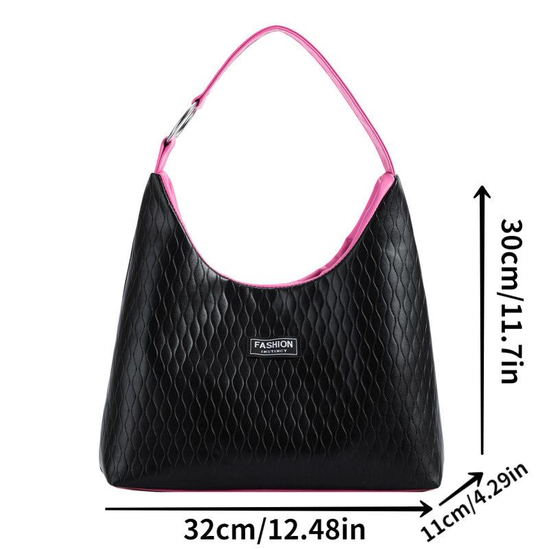 Vintage Underarm Crescent Bag Retro Shoulder Bag Women's Casual Handbag