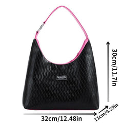 Vintage Underarm Crescent Bag Retro Shoulder Bag Women's Casual Handbag