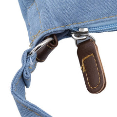 Retro Denim Shoulder Bag Crossbody Small Square Purse