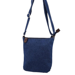 Retro Denim Shoulder Bag Crossbody Small Square Purse