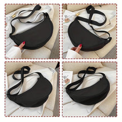 Nylon Dumpling Bag Lightweight Crossbody Shoulder Bag