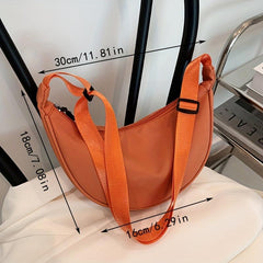 Nylon Crossbody Bag Female Tide Satchel Lightweight Canvas Shoulder Bag