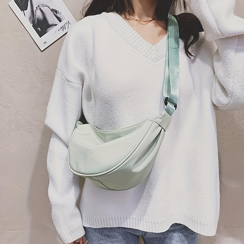 Nylon Crossbody Bag Female Tide Satchel Lightweight Canvas Shoulder Bag