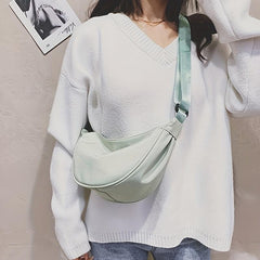 Nylon Crossbody Bag Female Tide Satchel Lightweight Canvas Shoulder Bag