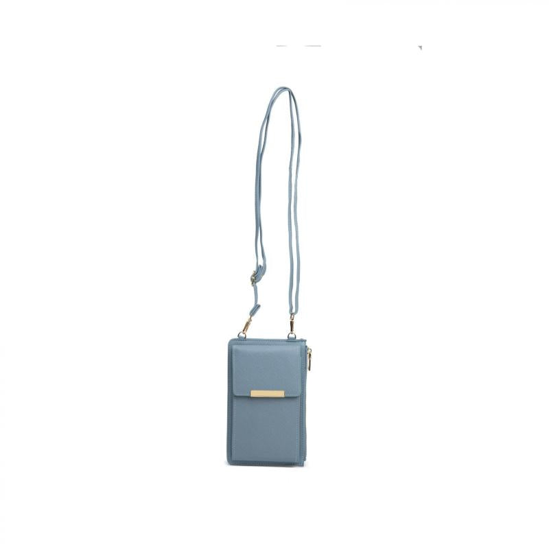 Solid Shoulder Bag All Match Zipper Coin Purse