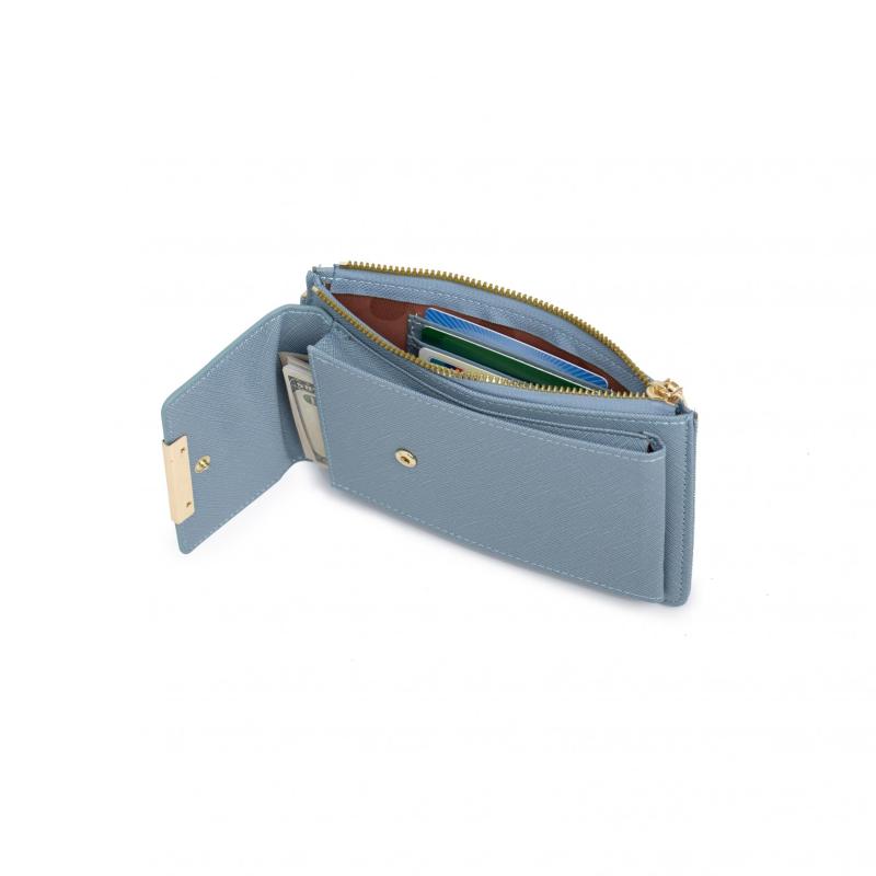 Solid Shoulder Bag All Match Zipper Coin Purse