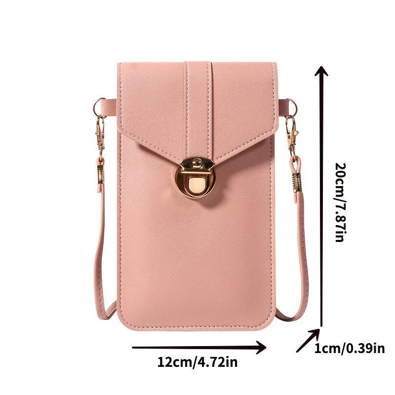 Mini Touch Screen Phone Bag Women's Crossbody Bag Flap Coin Purse