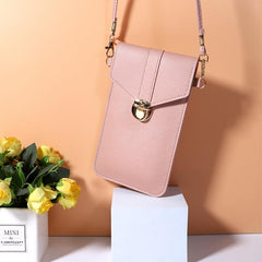 Mini Touch Screen Phone Bag Women's Crossbody Bag Flap Coin Purse