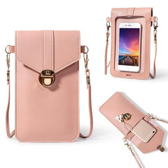 Mini Touch Screen Phone Bag Women's Crossbody Bag Flap Coin Purse