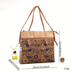 Vintage Paisley Pattern Shoulder Bag Ethnic Handbag Classic Storage Bag