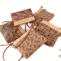 Vintage Paisley Pattern Shoulder Bag Ethnic Handbag Classic Storage Bag