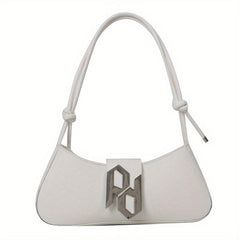Stylish Pink PU Shoulder Bag for Women