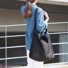 Large Capacity Nylon Duffle Bag Travel Shoulder Bag Weekender Tote Bag
