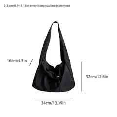 Nylon Drawstring Tote Bag Large Capacity Shopping Bag
