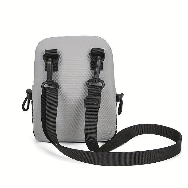 Casual Crossbody Bag Zipper Nylon Shoulder Bag