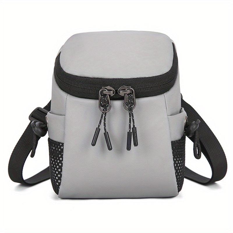 Casual Crossbody Bag Zipper Nylon Shoulder Bag